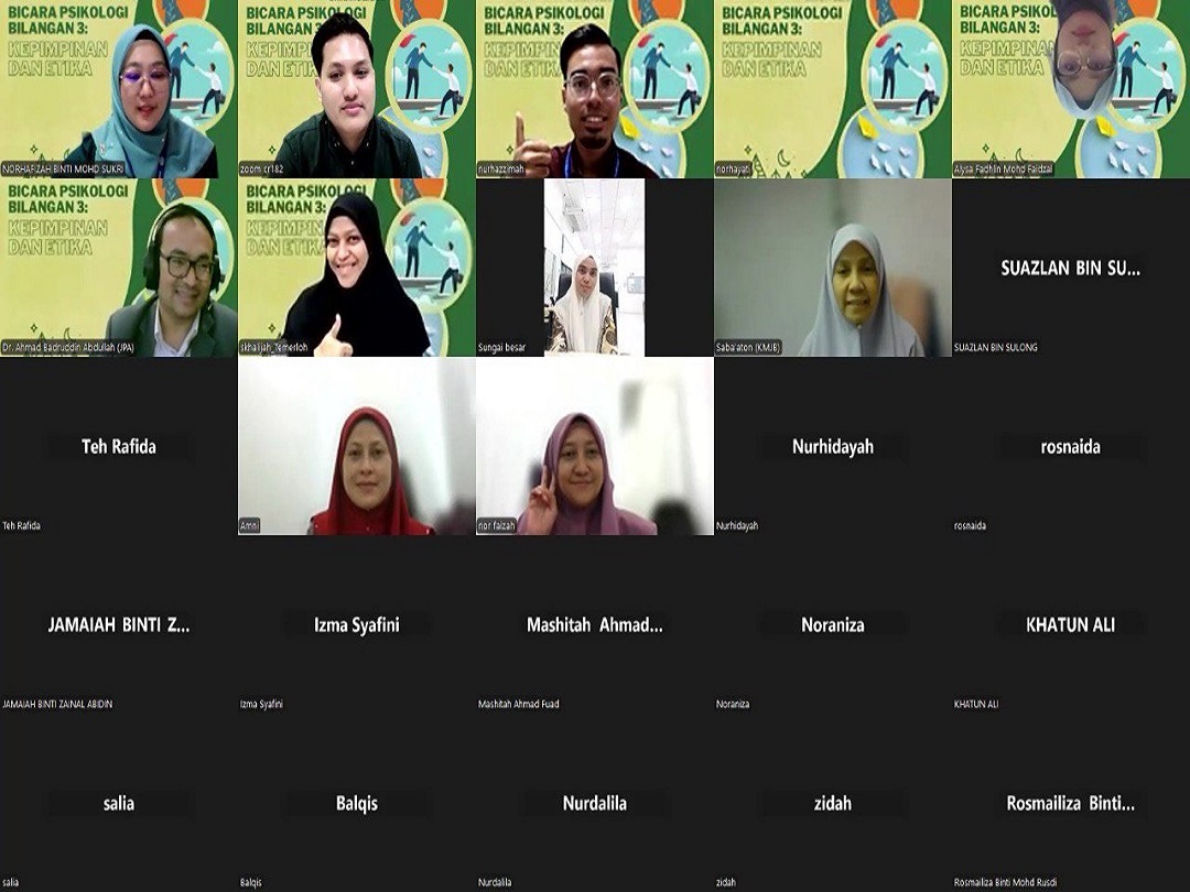 Bicara Psikologi Bilangan 3: Kepimpinan dan Etika (8.10.2024)