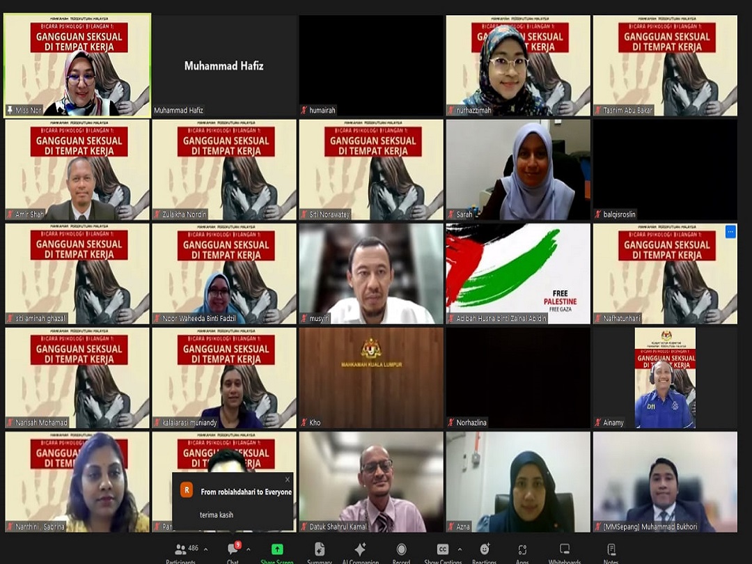 Bicara Psikologi Bilangan 1: Gangguan Seksual Di Pejabat (21.5.2024)